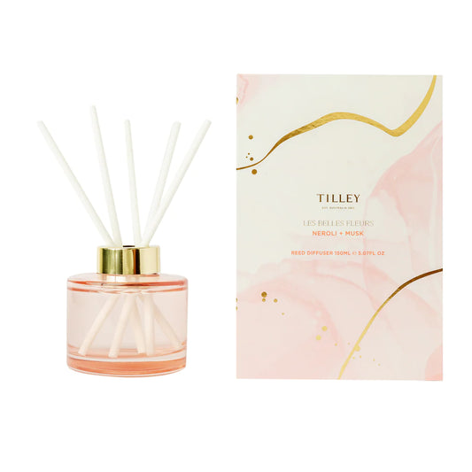 limited edition les belles fleurs triple scented reed diffuser 150ml