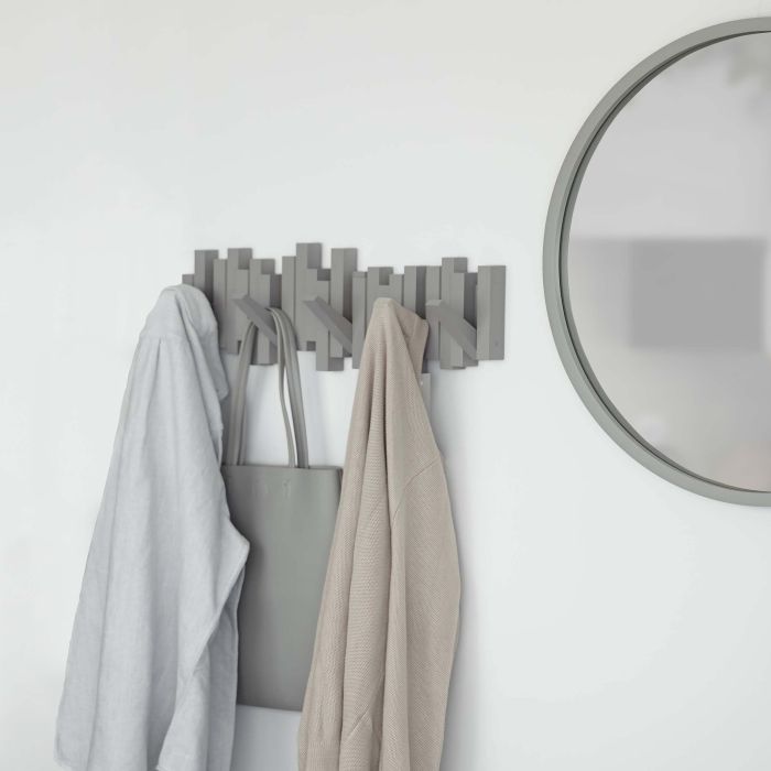 umbra sticks multi hook -grey