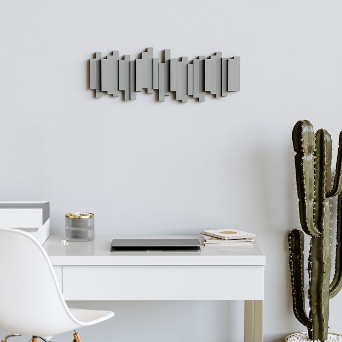 umbra sticks multi hook -grey