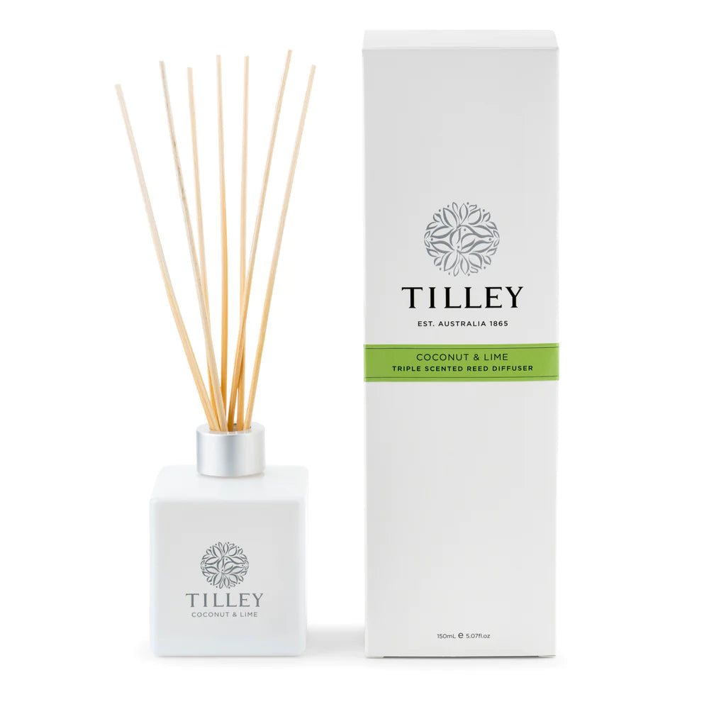 coconut & lime aromatic reed diffuser 150ml