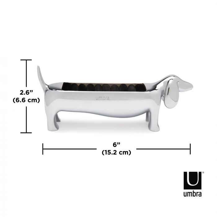 umbra dachsie ring holder chrome