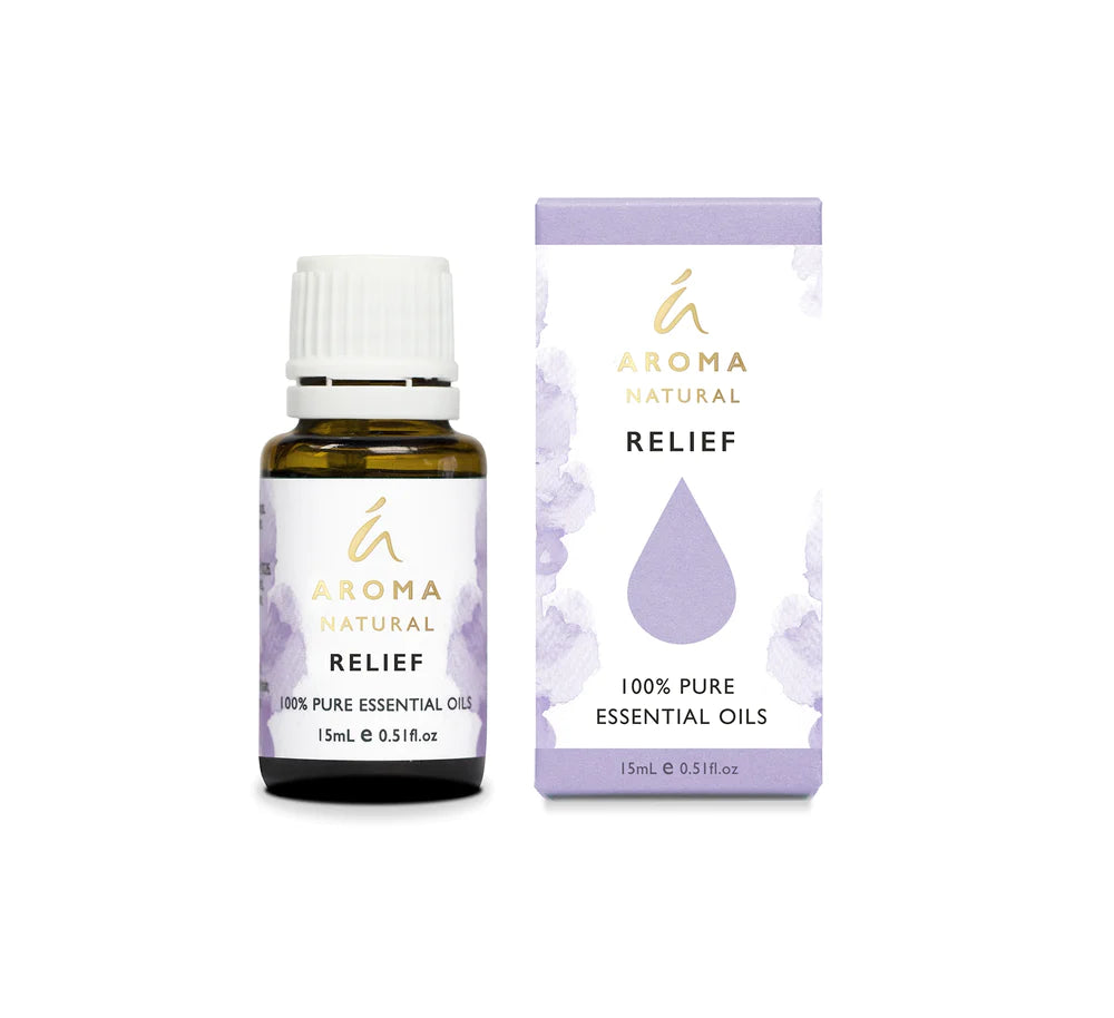 aroma natural relief essential oil blend 15ml