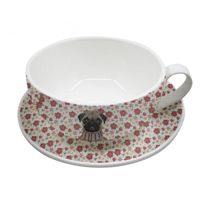 leaf & bean sally cup & saucer