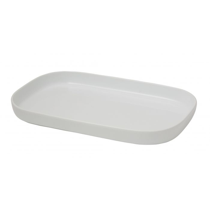 davis & waddell loft rectangular platter white 41.5x26x4cm