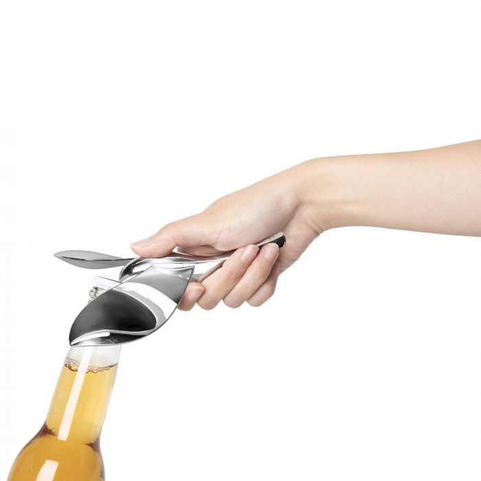 umbra tipsy bottle opener chrome