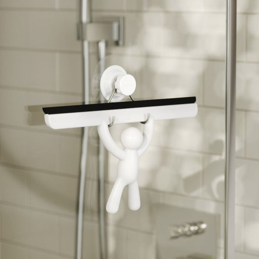umbra buddy sure-lock squeegee white 26x19x4cm
