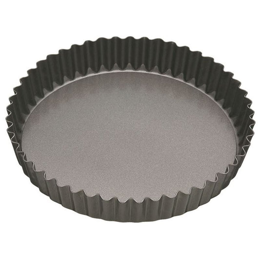 masterpro n/s loose base round flan/quiche tin /tart tin 19.5cm