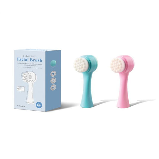 is gift cleansing facial brush - light pink