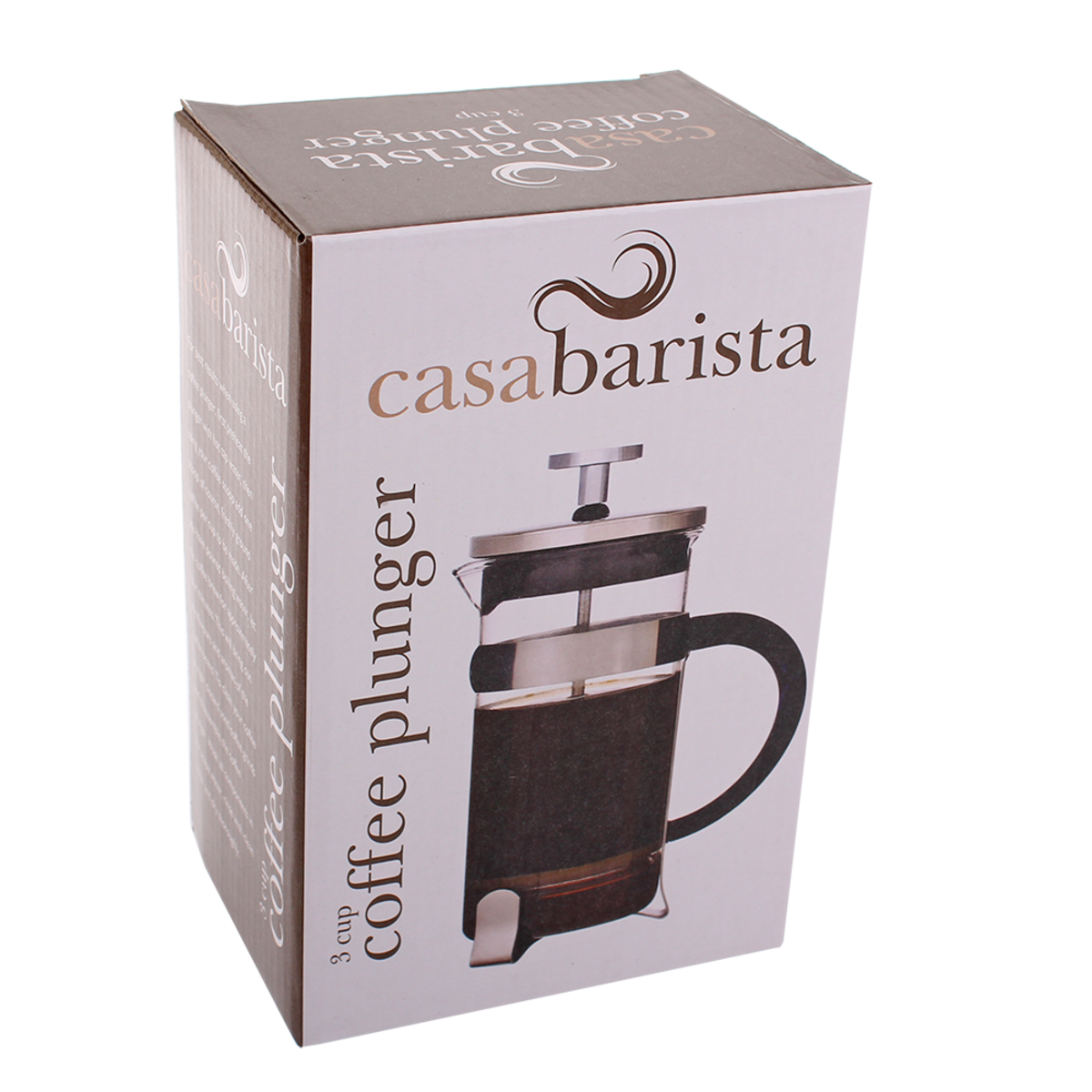 casabarista coffee plunger 3 cup/350ml (w/ scoop)