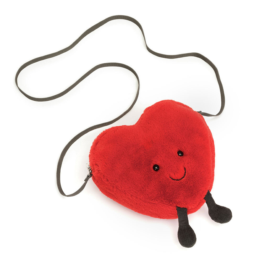 jellycat amuseables heart bag