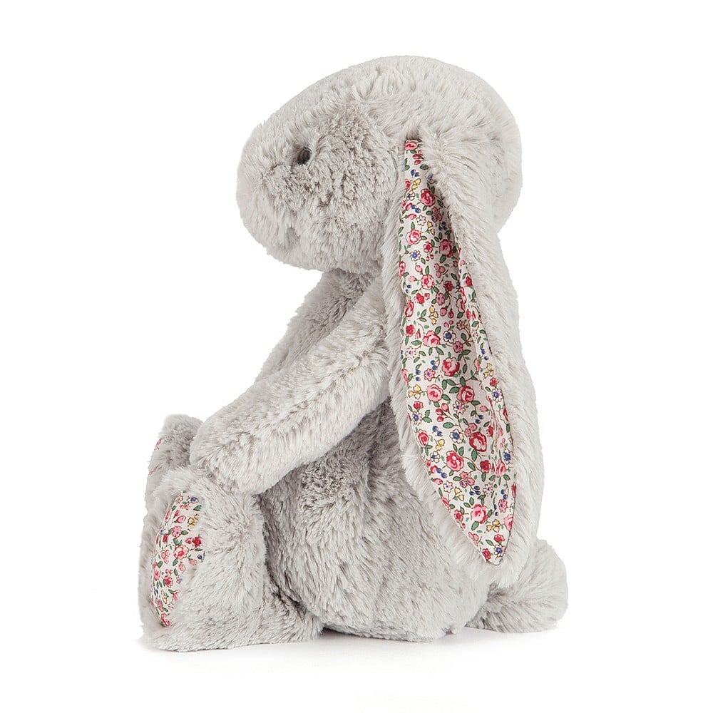 jellycat blossom silver bunny - small