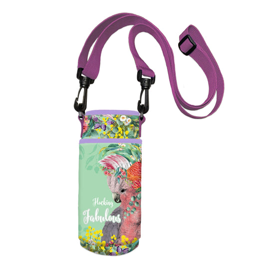 lisa pollock bottle /phone holder - flocking fabulous