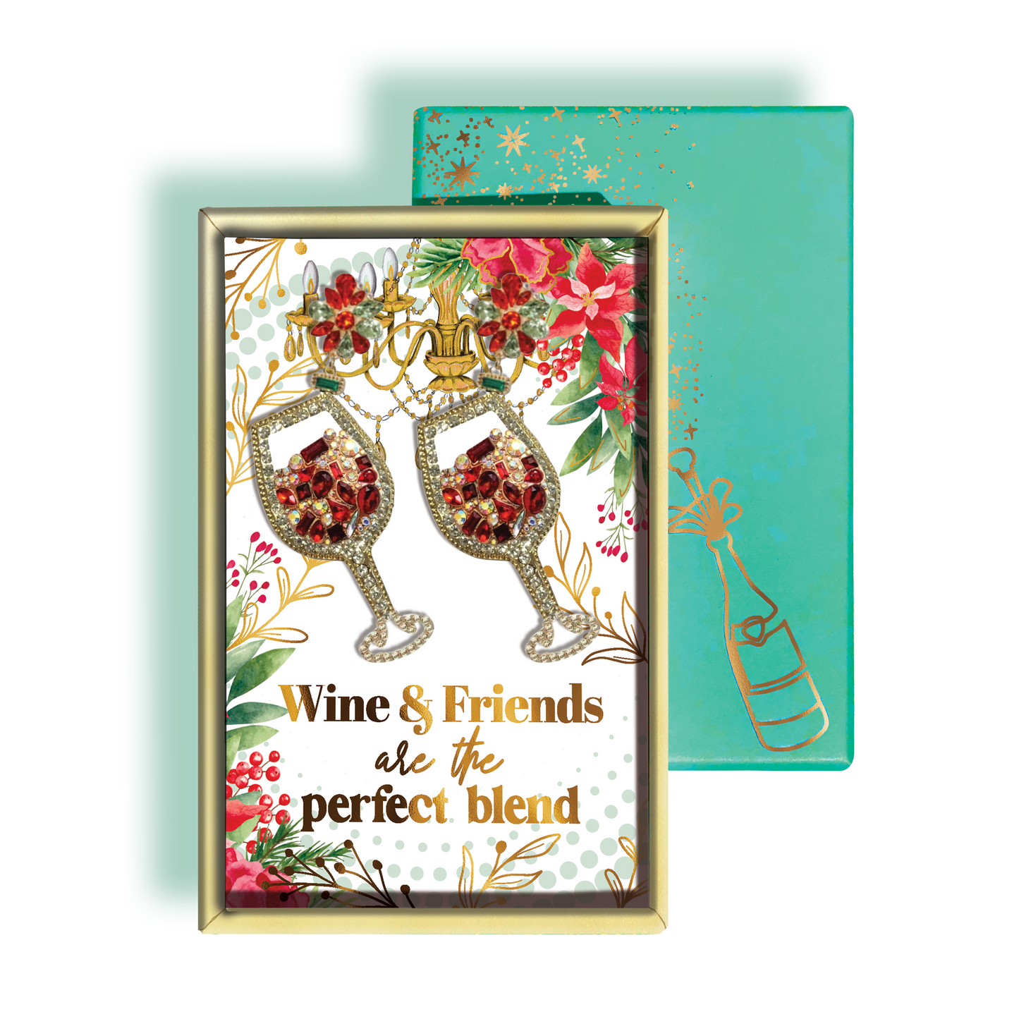 earring by lisa pollock- wine & friends