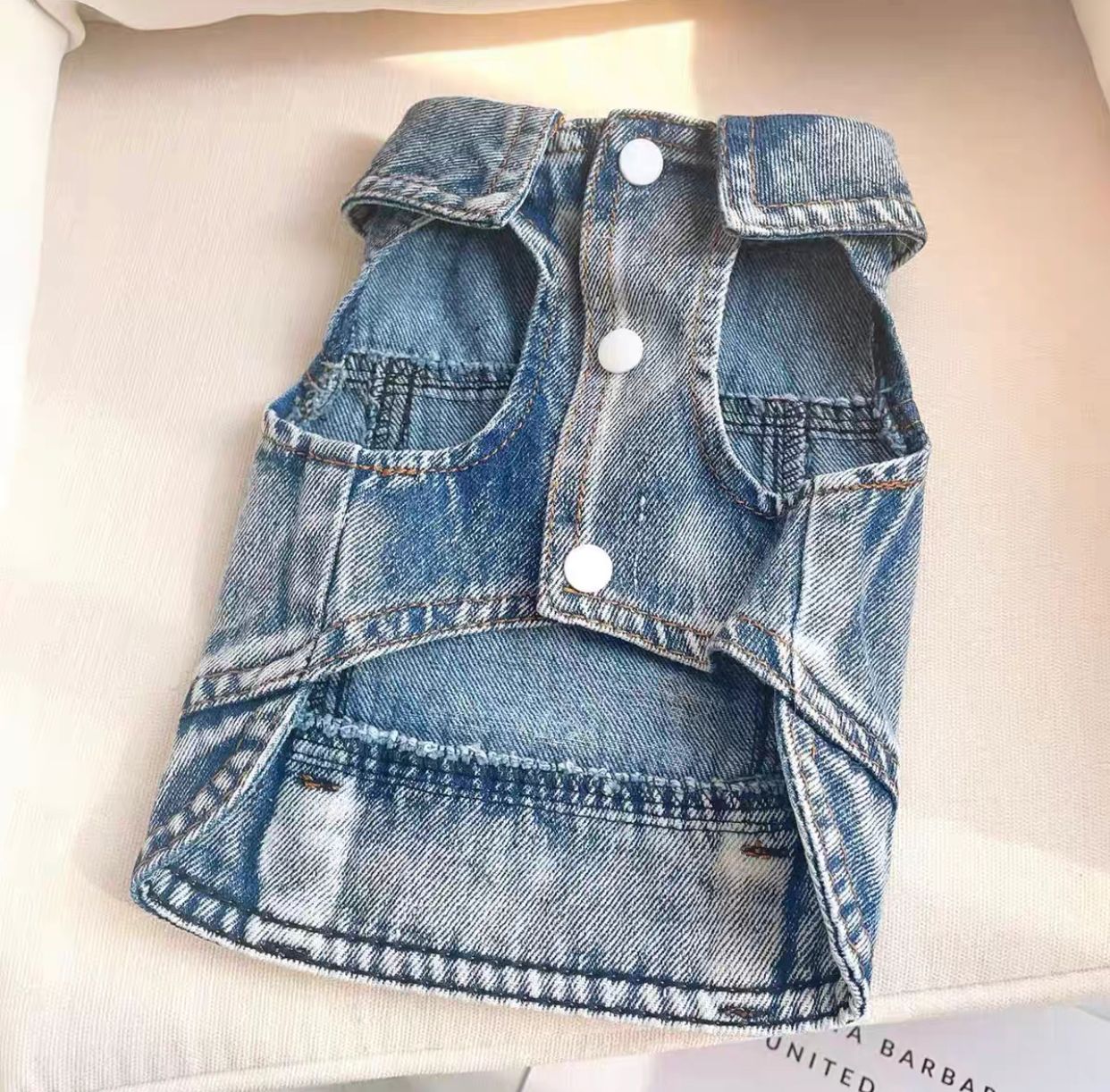 pet denim clothes