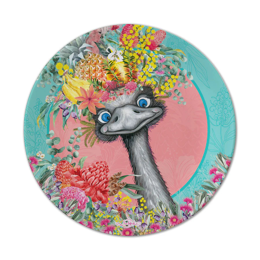 Melamine Plate Set by lisa pollock - aussie animals