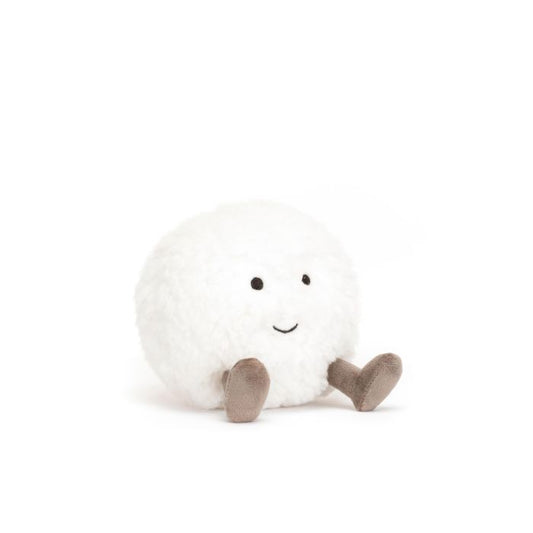 jellycat amuseable snowball white