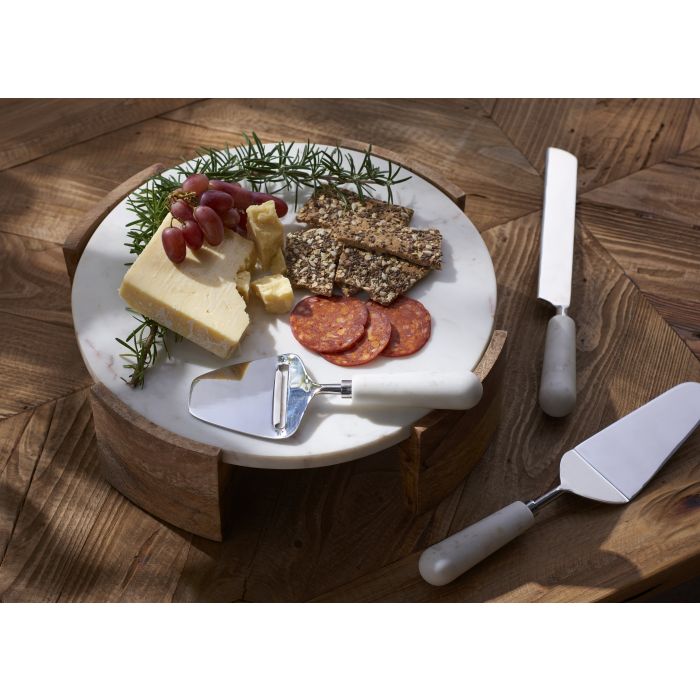 Anika serving board with feet