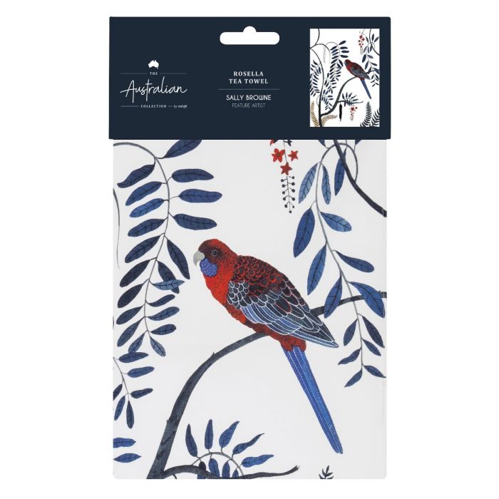 the australian collection tea towel rosella