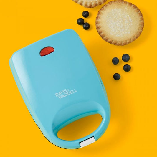 davis & waddell essential electric mini pie maker blue