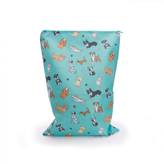 the dog collective laundry bag - turquoise