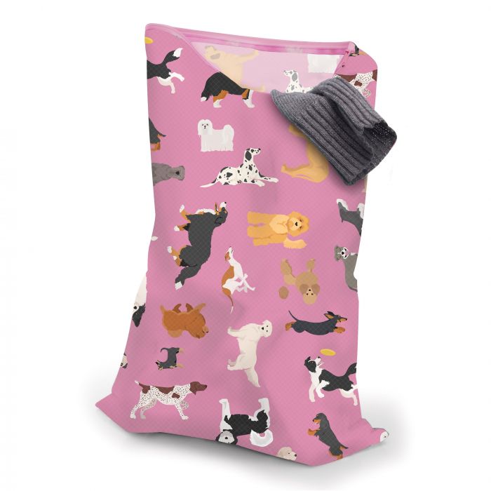 the dog collective laundry bag - pink