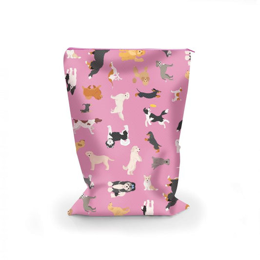 the dog collective laundry bag - pink