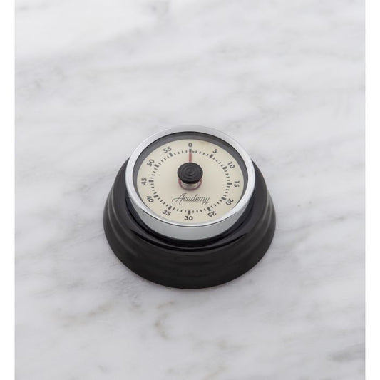 academy brontã‹ mechanical timer with magnet black/cream