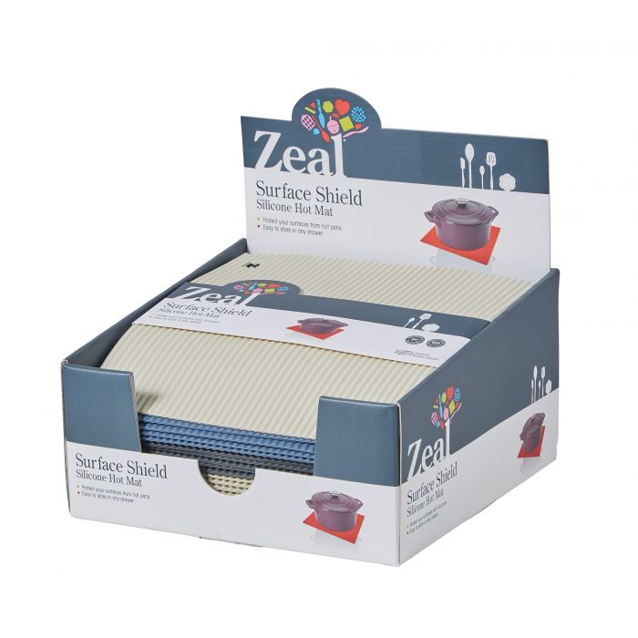 zeal cosy silicone hot mat large 4 colours