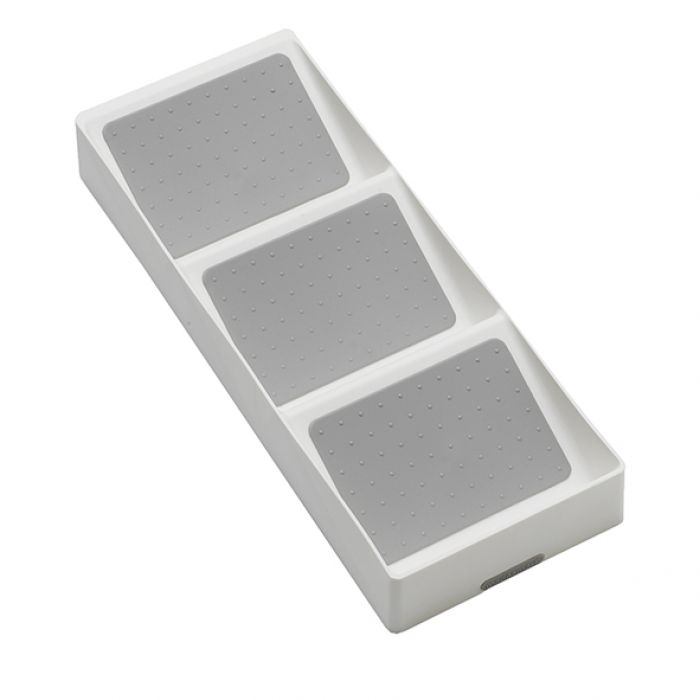 madesmart spice drawer organiser - white