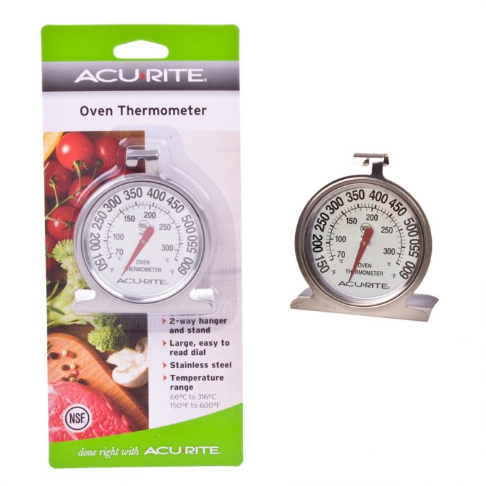 acurite dial style oven thermometer (celsius)