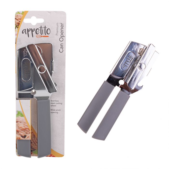 appetito premium can opener - charcoal