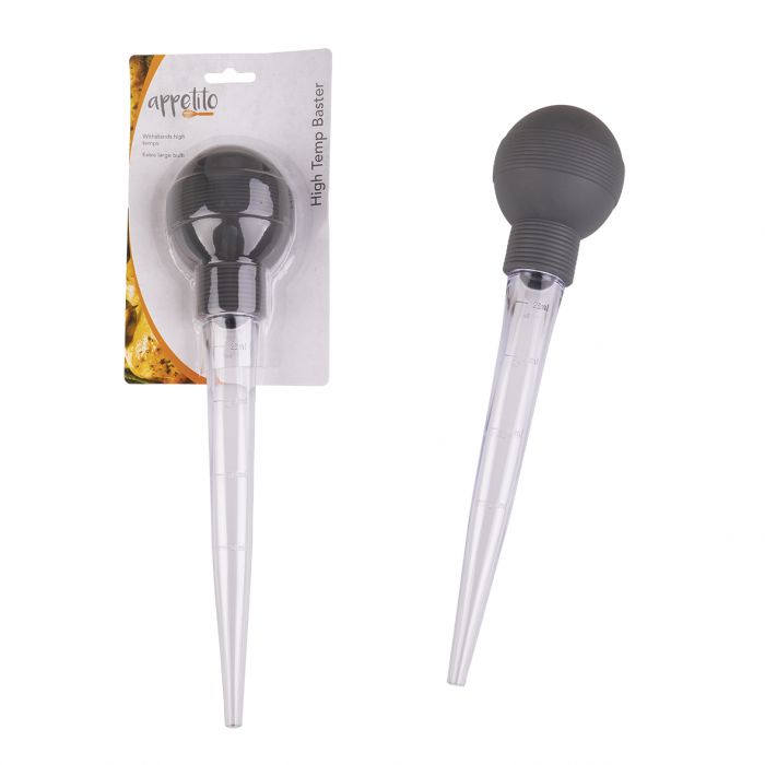 appetito high-temp baster - grey