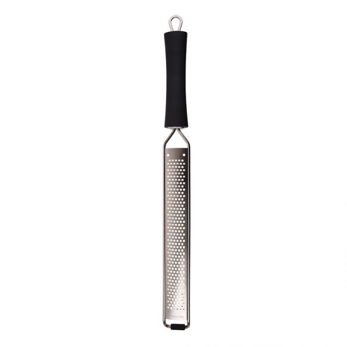 appetito stainless steel "razor-plane" narrow grater - fine