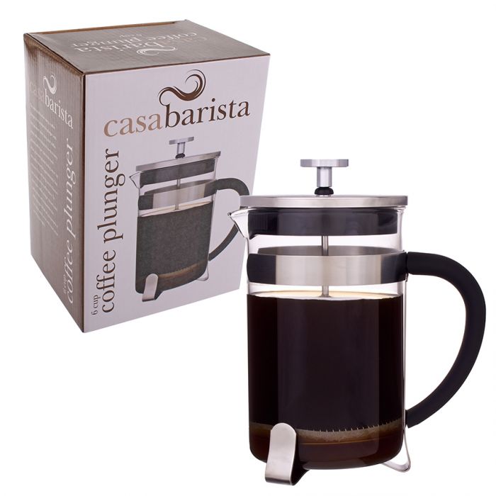 casabarista coffee plunger 6 cup/800ml (w/ scoop)