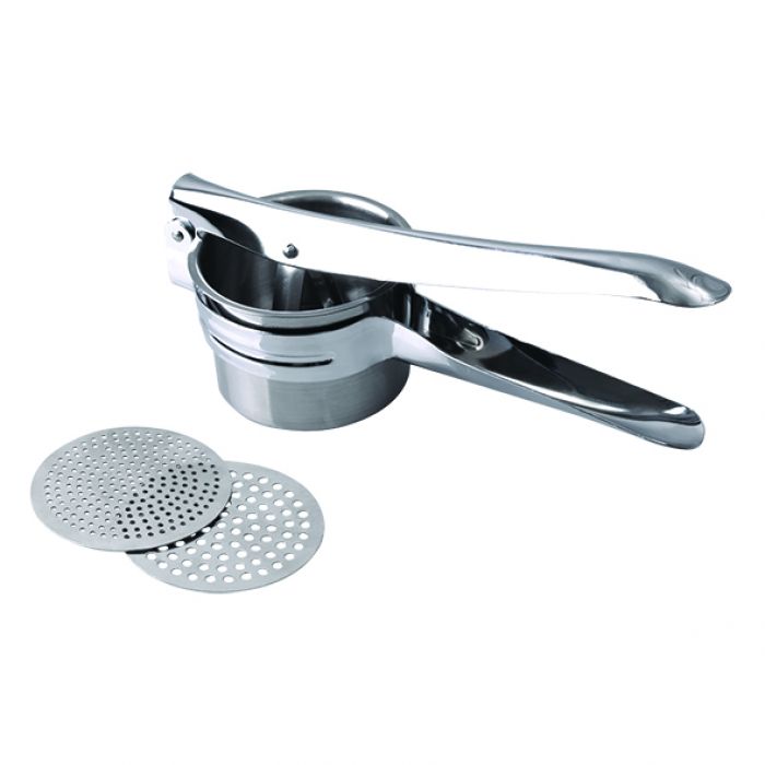 appetito stainless steel & chrome potato ricer