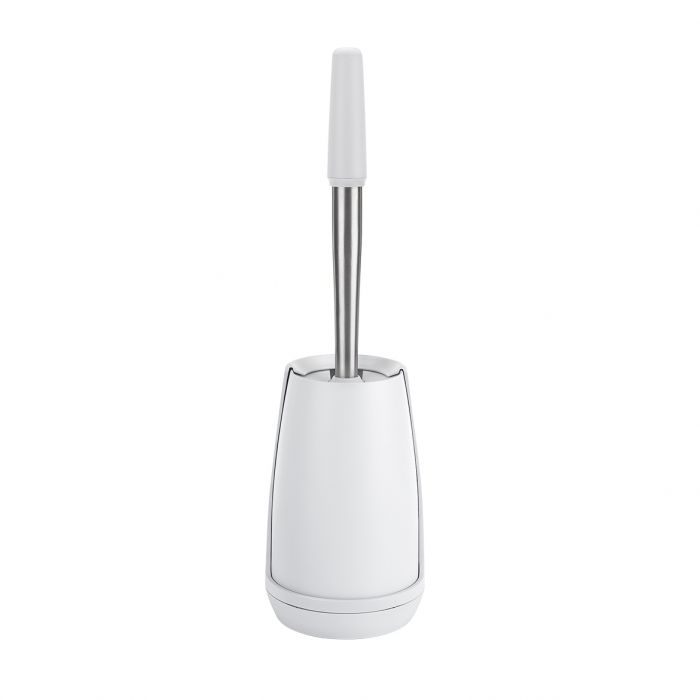 polder swivel toilet brush caddy