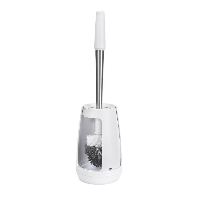 polder swivel toilet brush caddy