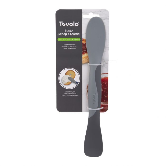 tovolo large scoop & spread - charcoal