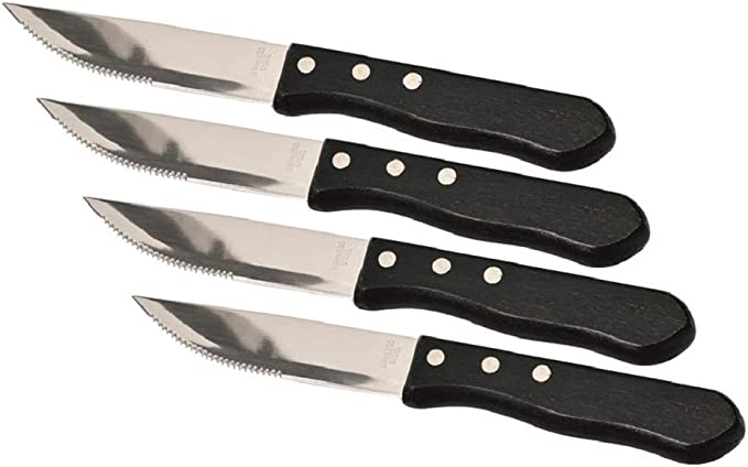 maverick jumbo steak knife set /4