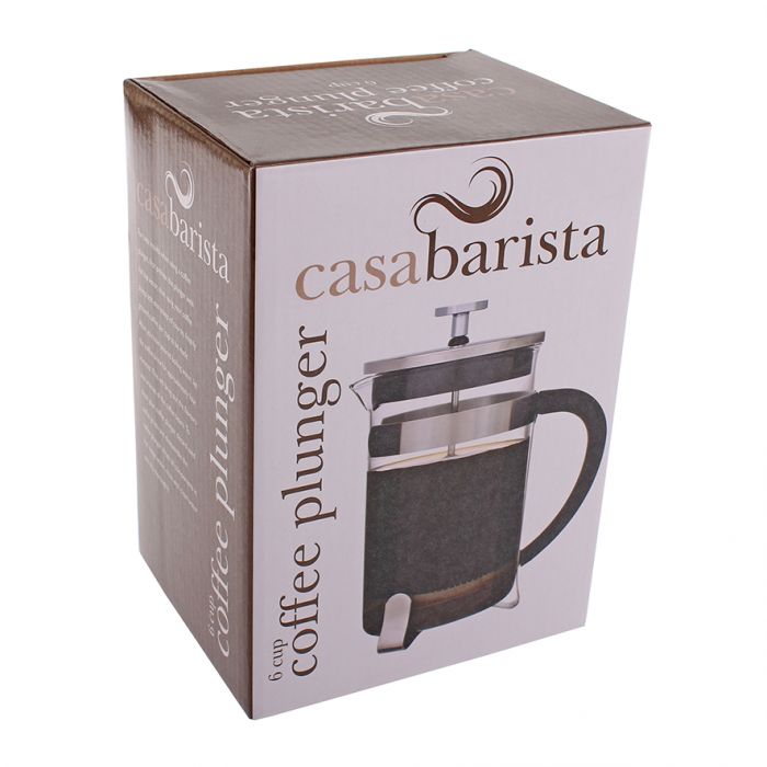 casabarista coffee plunger 6 cup/800ml (w/ scoop)