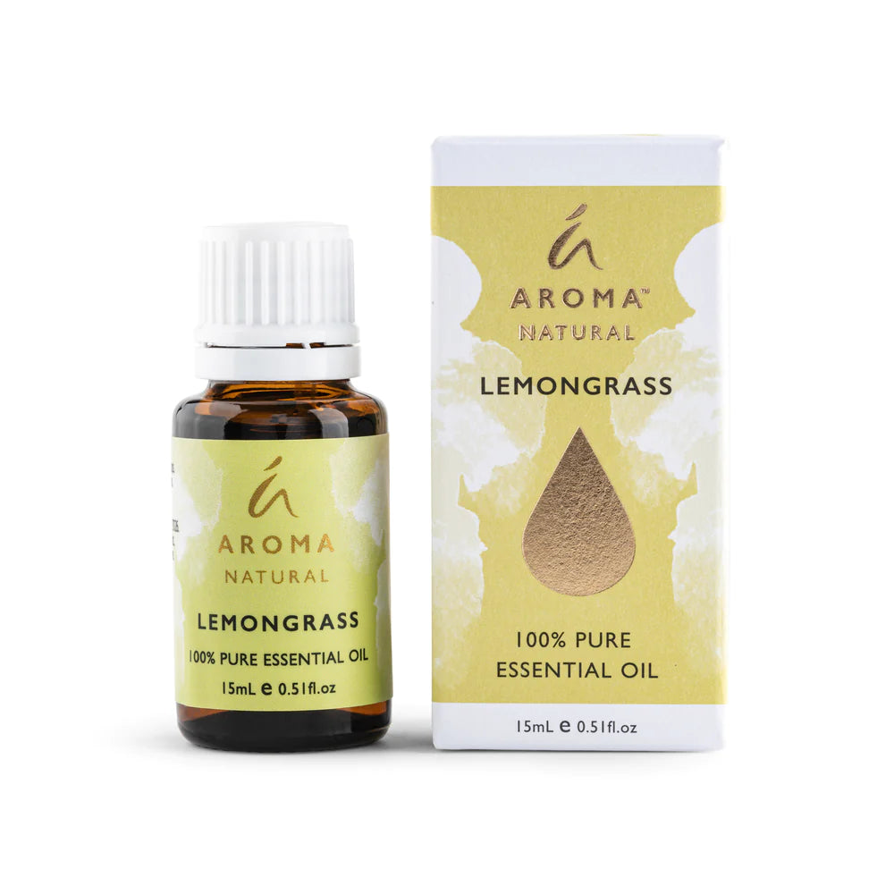 aroma natural lemongrass 100% pure essential oil 15ml