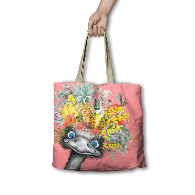 shopping bag - native emu