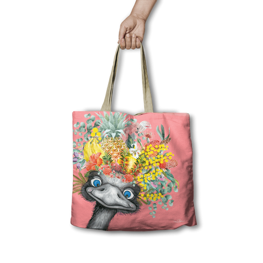 shopping bag - native emu