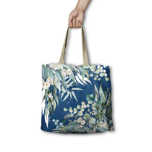 lisa pollock shopping bag - native eucalypt