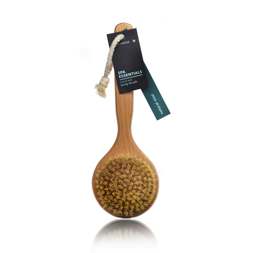 sisal body brush