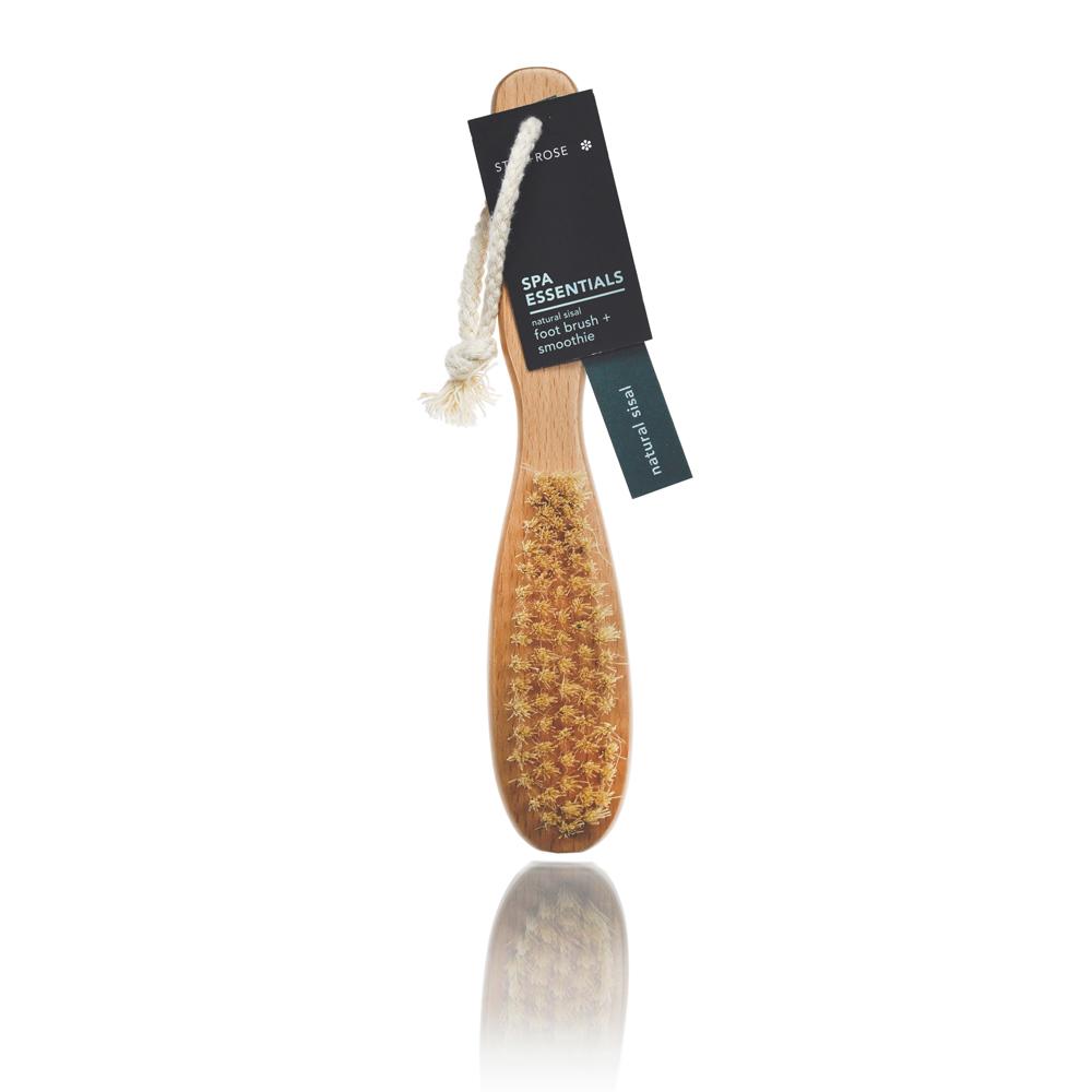 sisal foot brush & smoothie