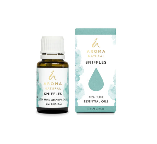 aroma natural sniffles 100% pure essential oil 15ml