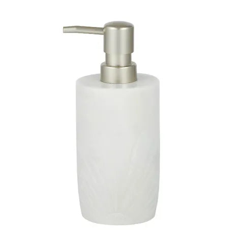 sadie marble dispenser 7.5x12.5cm white