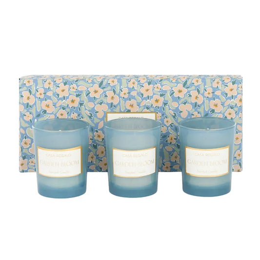 betty s/3 5% scented candle blue