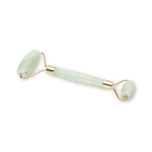 is gift facial rollers jade & rose quartz - green